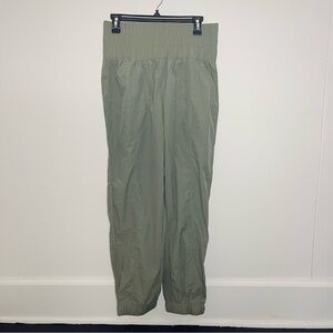 ALTER’D STATE high waisted parachute army green joggers